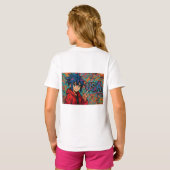 Bold Red Anime USA Graphic T-Shirt (Achterkant volledig)