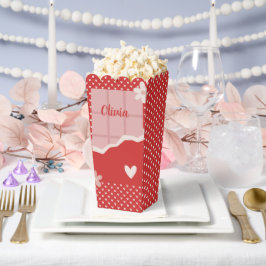 Bold Red Heart Love Design – Perfect voor Custom G Bedankdoosjes