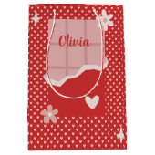 Bold Red Heart Love Design – Perfect voor Custom G Medium Cadeauzakje (Voorkant)