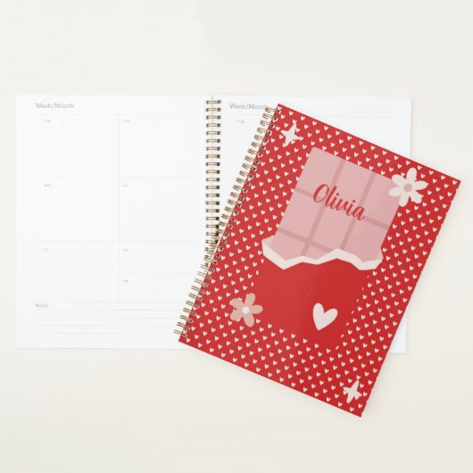 Bold Red Heart Love Design – Perfect voor Custom G Planner (Display)