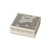 Bold Red Heart Love Design – Perfect voor Custom G Rubberstempel (Stempel)