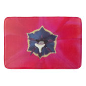 Bold Red Tulp Flower Macro Natuur Badmat (Voorkant)