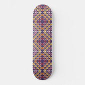 Bold Retro Circles Skateboard (Voorkant)