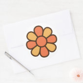Bold Retro Daisy Sticker (Envelop)
