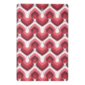 Bold Retro Modern Motif in Pinks Mini Klembord (Achterkant)