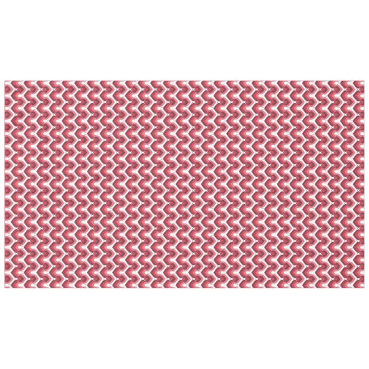 Bold Retro Modern Motif in Pinks Tafelkleed (Voorkant (Horizontaal))