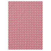 Bold Retro Modern Motif in Pinks Tafelkleed (Voorkant)