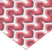 Bold Retro Modern Motif in Pinks Tafelkleed (Gekanteld)