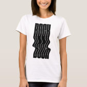 bold Rock logo design T-shirt (Voorkant)