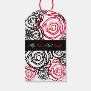 'Bold Roos-My One and Only' Gift Label Cadeaulabel