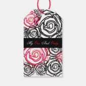 'Bold Roos-My One and Only' Gift Label Cadeaulabel (Achterkant)