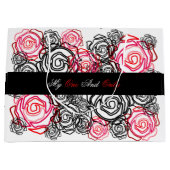 'Bold Roos-My One and Only' Grote Geschenktas Groot Cadeauzakje (Voorkant)