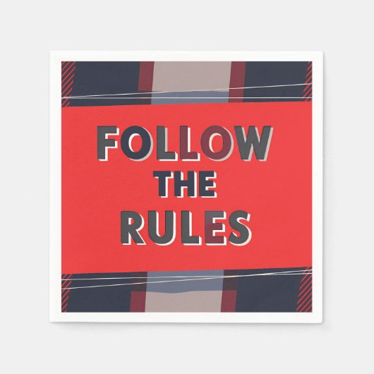Bold Rules: A Clear, Striking Message Servet (Voorkant)
