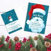 Bold Santa Gepersonaliseerd kerstfeest Briefkaart