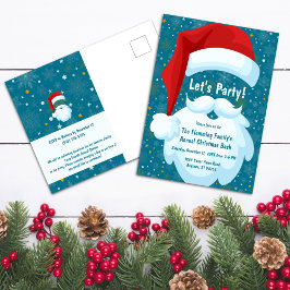 Bold Santa Gepersonaliseerd kerstfeest Briefkaart