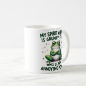 Bold & Sassy Frog Quote Graphic Koffiemok (Voorkant rechts)