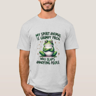 Bold & Sassy Frog Quote Graphic T-shirt