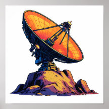 Bold Sci-Fi Color Block Seamless Fabric and Paper