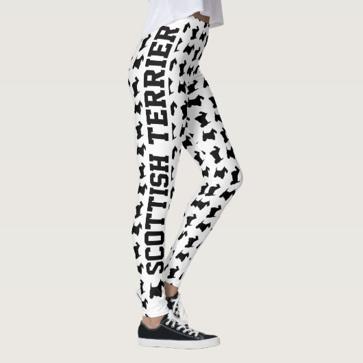 Bold Scottish Terrier Leggings (Rechts)