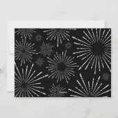 Bold Script Gelukkig Nieuwjaar Multi Photo Nieuw J Feestdagenkaart (Achterkant)