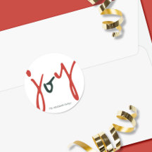 Bold Simple Joy Rood Groen