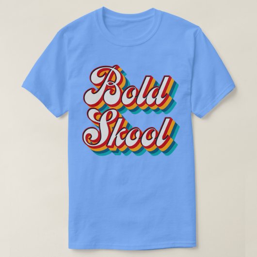 Bold Skool 3 T-shirt (Design voorkant)