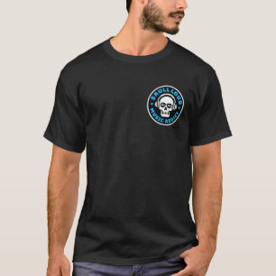 Bold Skull Loud Music Addict Logo T-shirt