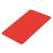 Bold Solid Red Background  Magneet (Linkerzijde)