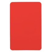 Bold Solid Red Background  Magneet (Verticaal)