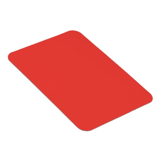 Bold Solid Red Background  Magneet (Rechterzijde)