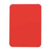 Bold Solid Red Background  Magneet (Verticaal)