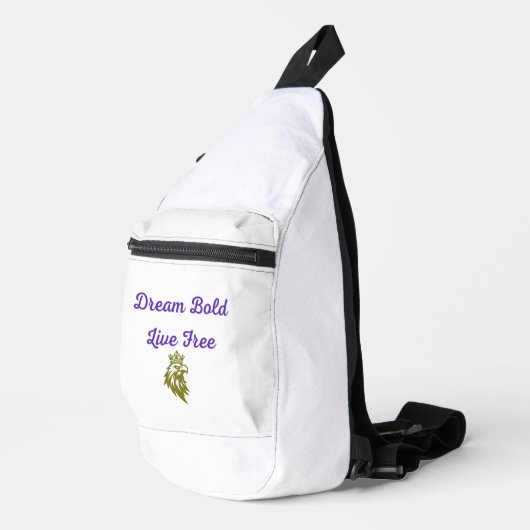 Bold Spirit-Canvas tas (Rechterhoek)