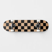 Bold Square Checkers Skateboard Deck Pattern Desig (Horizontaal)