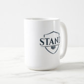Bold “STAND” Inspirational Christian Mug Koffiemok (Voorkant rechts)