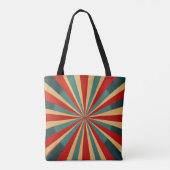 Bold Starburst schouder Canvas tas (Achterkant)