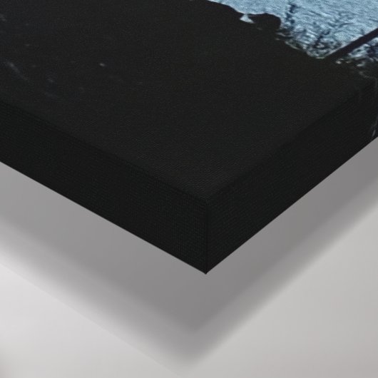 Bold Stark Contrast Canvas Afdruk (Hoek(Onderkant))