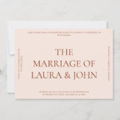 Bold Statement Weddenschap Kaart (Voorkant)