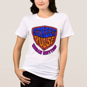 Bold Street House Retro Typografie T-Shirt