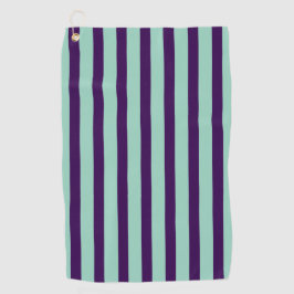 Bold Stripe Golf Towel for Stylish Players Golfhanddoek