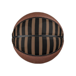 Bold Stripe Mini Basketball for Indoor Play Basketbal