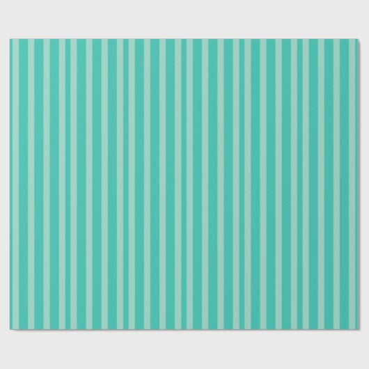 Bold Stripes Kerst Cadeaupapier (Vlak)