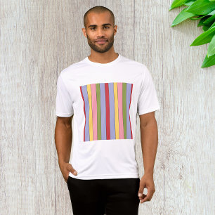 Bold Stripes Mannen Actief T-shirt