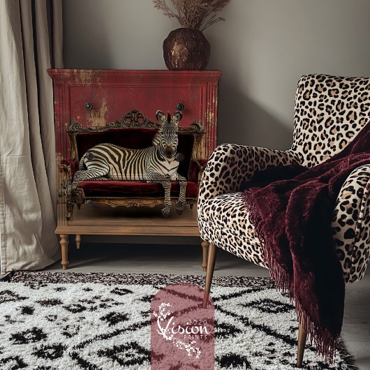 Bold Stripes, Zebra Loungen, Hollywood Regency Tissuepapier