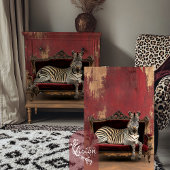 Bold Stripes, Zebra Loungen, Hollywood Regency Tissuepapier