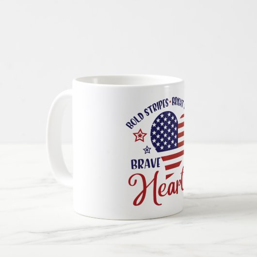 Bold Strips Bright Stars Brave Hearts Mok met ons (Voorkant links)