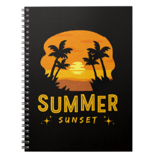 Bold Summer Sunset | Notitieboek