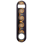 Bold Sunset Spiral Fractal Ribbon Speed Flessenopener (Voorkant)