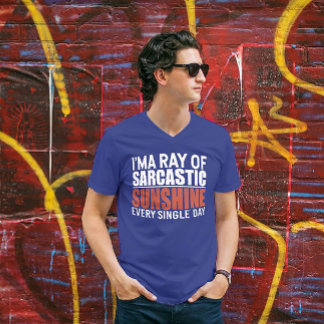 Bold Sunshine-T-shirt: licht en sarcastisch T-shirt