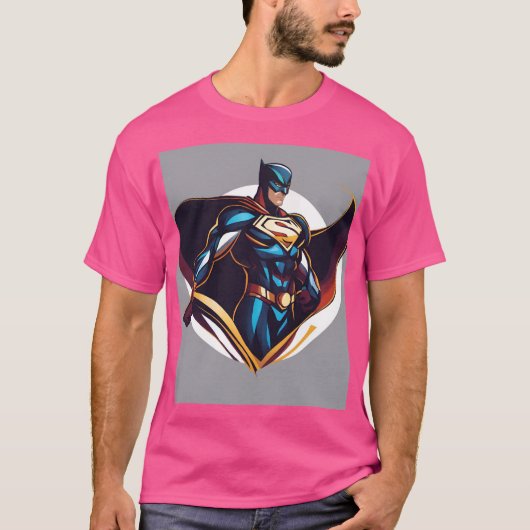 Bold Superhero Logo T-shirt (Voorkant)