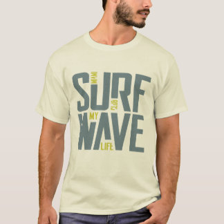 Bold Surven Club Graphic-Miami Streetwear Typograf T-shirt